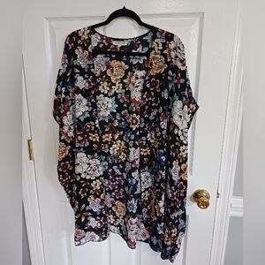 Living doll floral kimono lightweight boho feminine